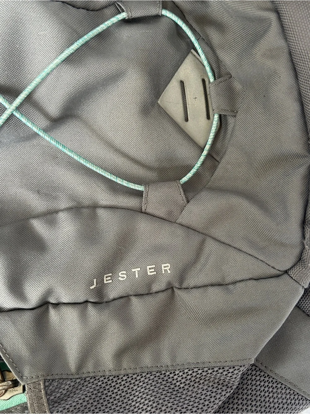 Mint green The North Face Jester backpack